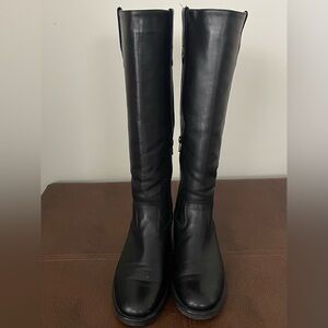 Crown Vintage Black Tall Boots